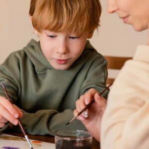 Workshop Ouder & kind schilderen op canvas