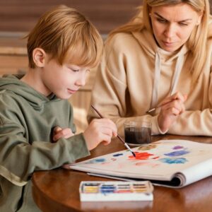 Workshop Ouder & kind Aquarel