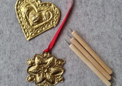 Workshop Embossing metaalfolie