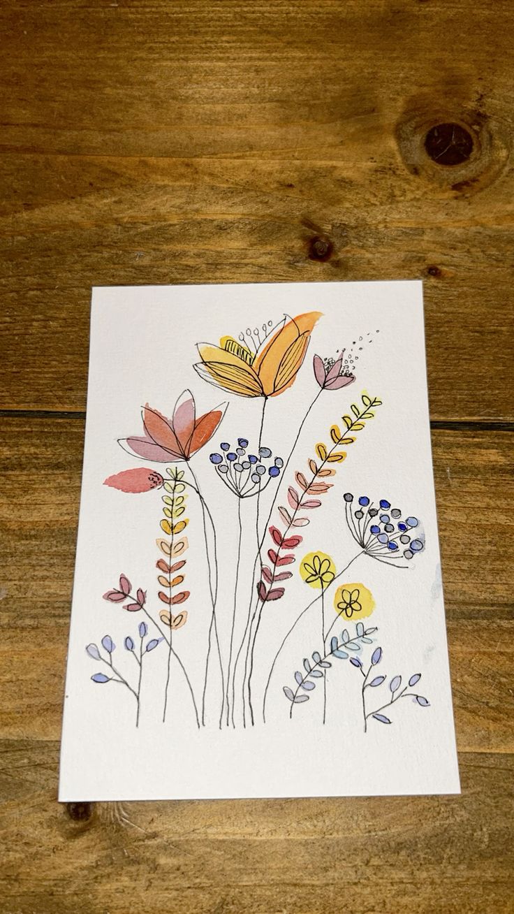 eigen gemaakt kaartje