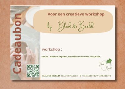 Cadeaubon creatieve workshop